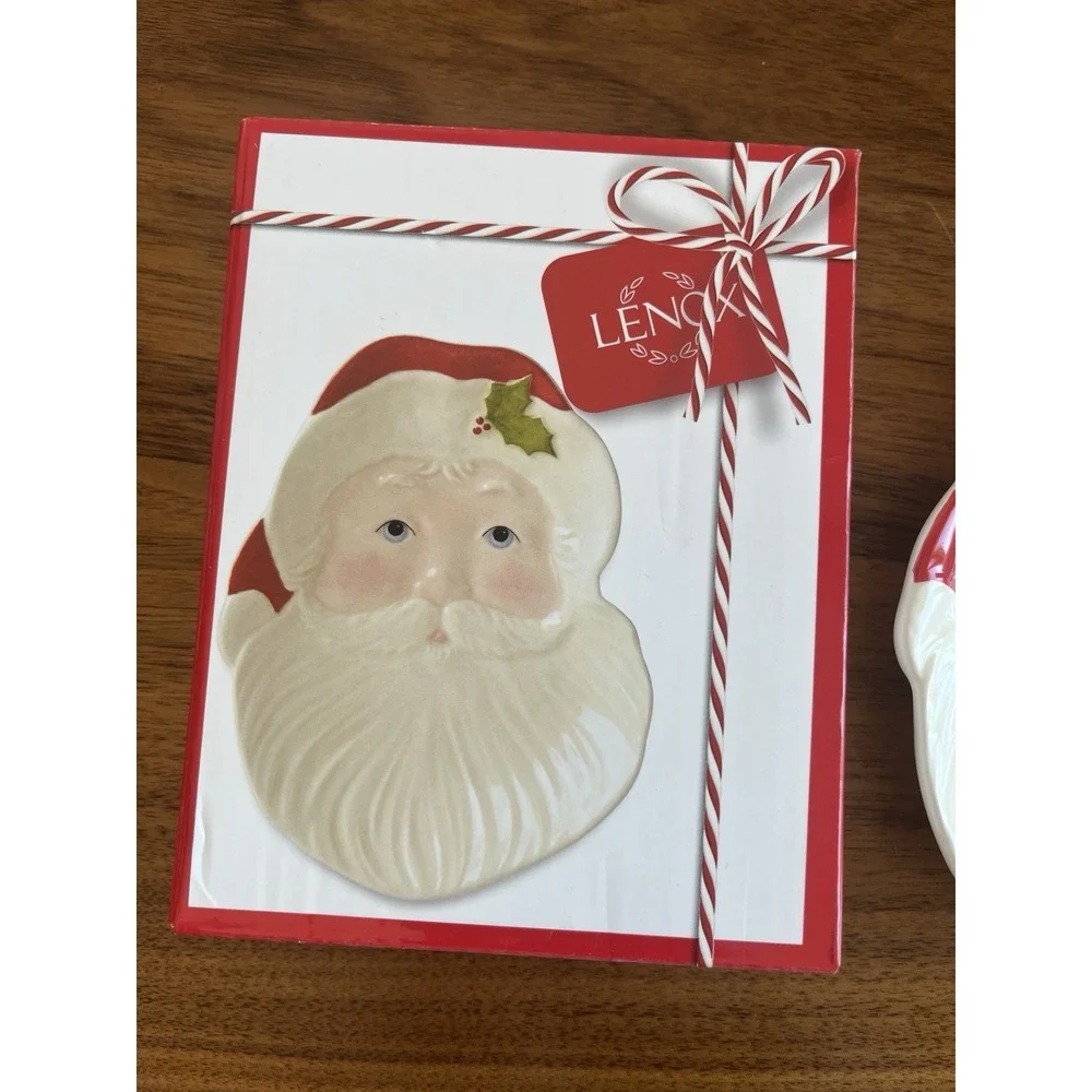 Lenox Hosting The‎ Holidays Santa Christmas 5.4